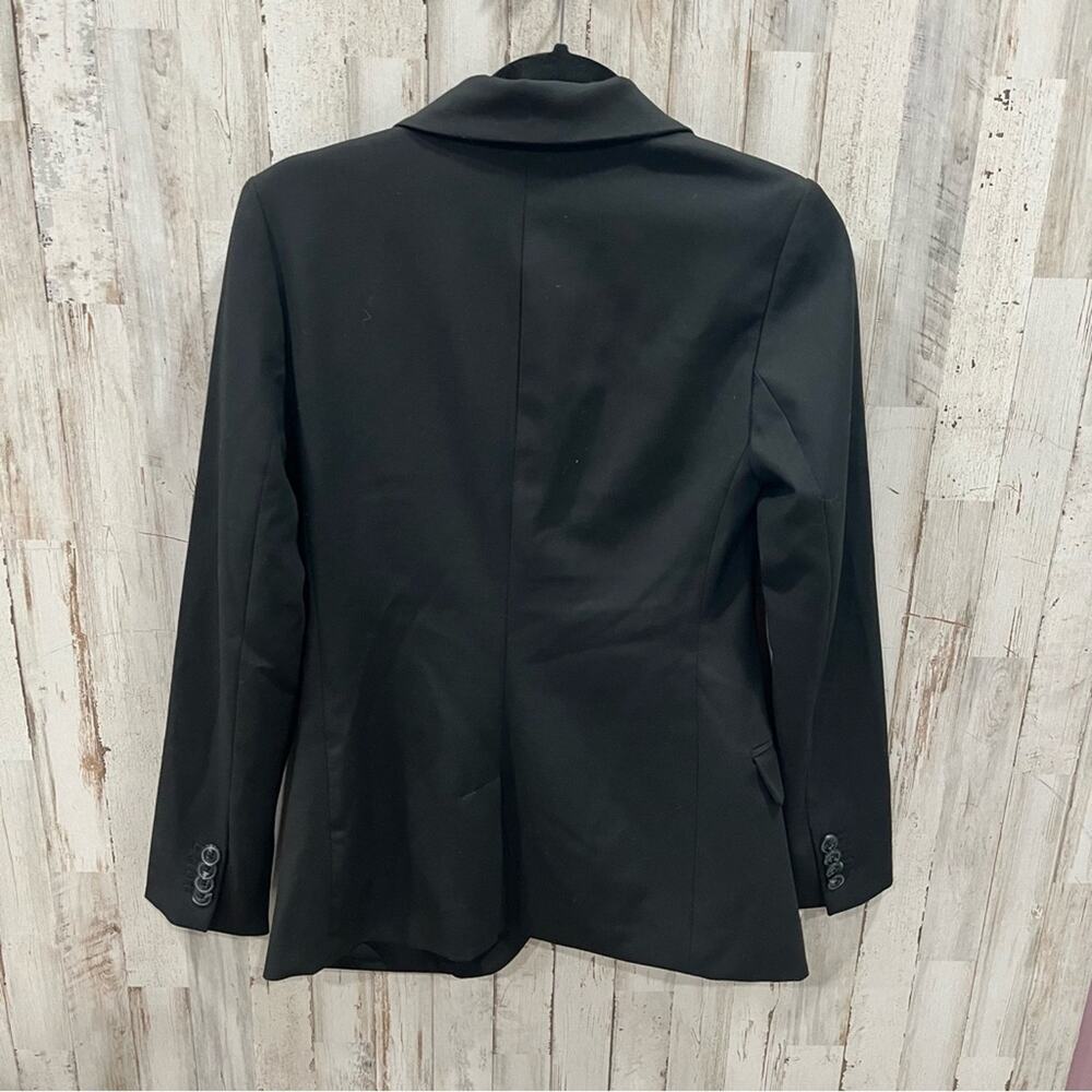 NWT Gap True Black Basic Blazer One Button NWT - image 5